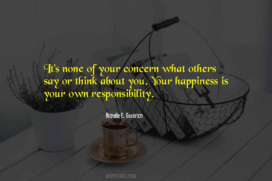 Own What You Say Quotes #789120