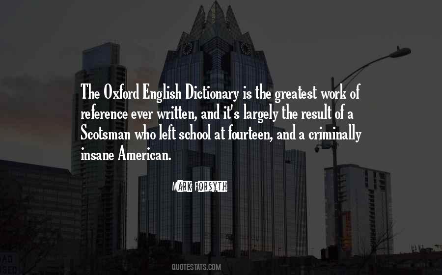 Oxford English Dictionary Quotes #1056440