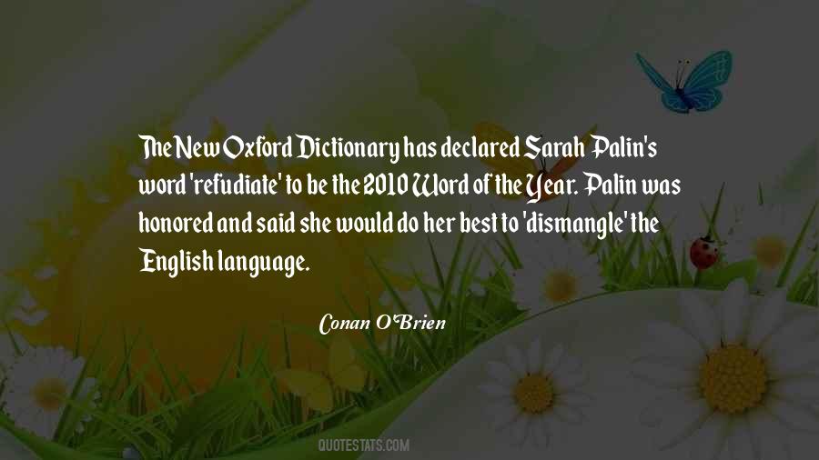 Oxford English Dictionary Quotes #240188