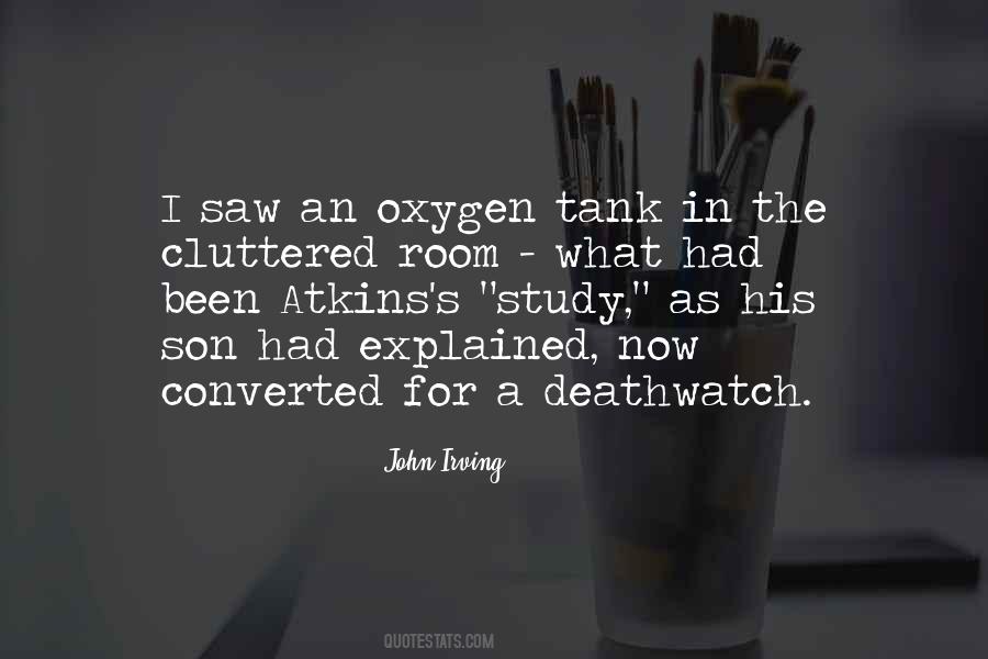 Oxygen Tank Quotes #1282152