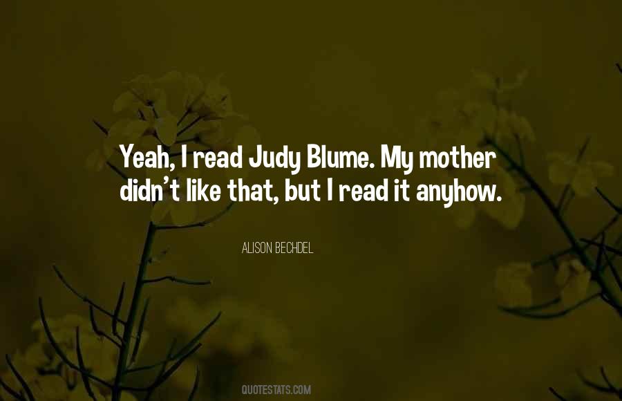 Quotes About Blume #1679158