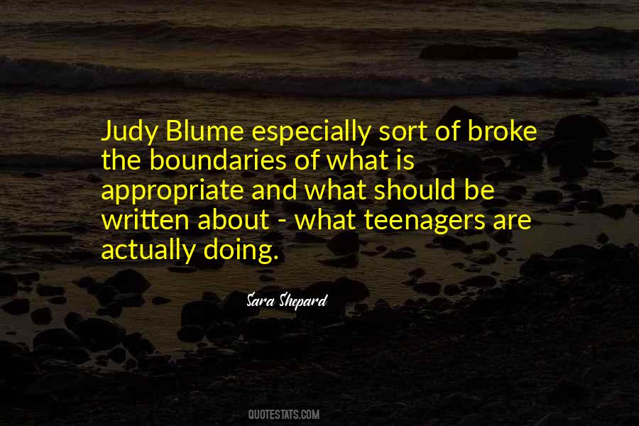 Quotes About Blume #565523