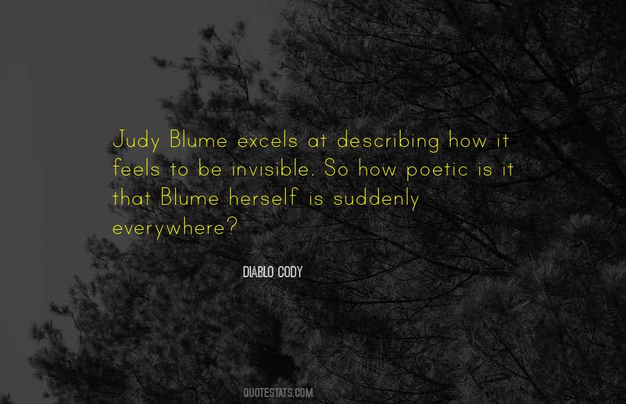 Quotes About Blume #858181