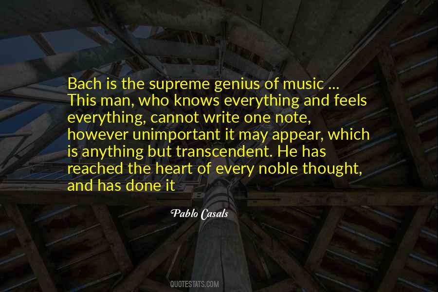 Pablo Casals Music Quotes #1709819