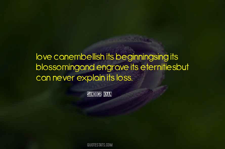 Quotes About Blossoming Love #514949