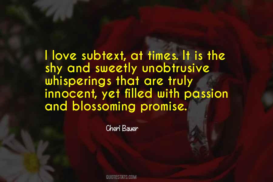Quotes About Blossoming Love #958899