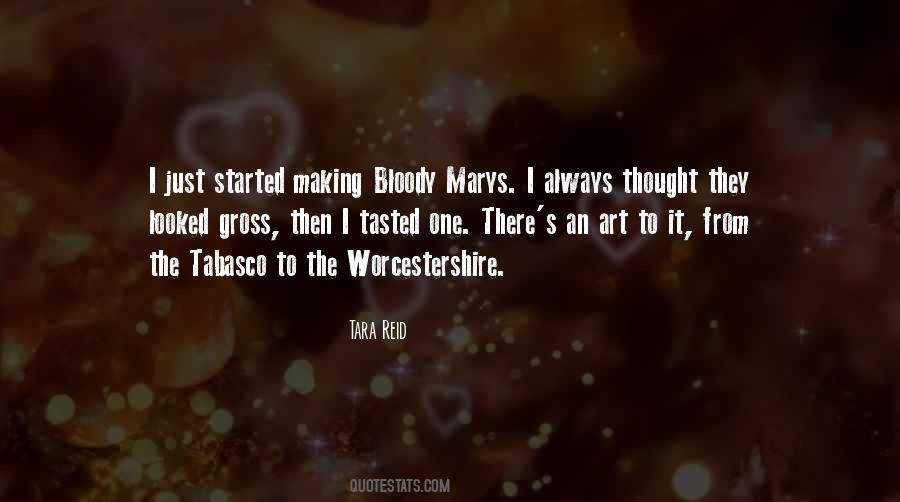 Quotes About Bloody Marys #263988