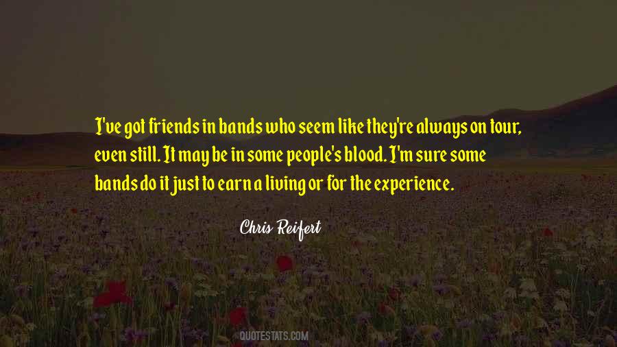Quotes About Blood Friends #1384405