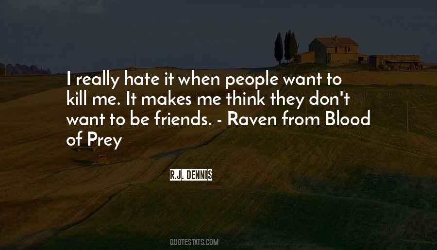 Quotes About Blood Friends #1717148