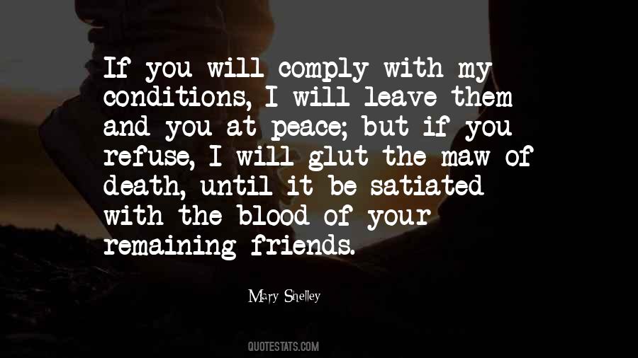 Quotes About Blood Friends #688268