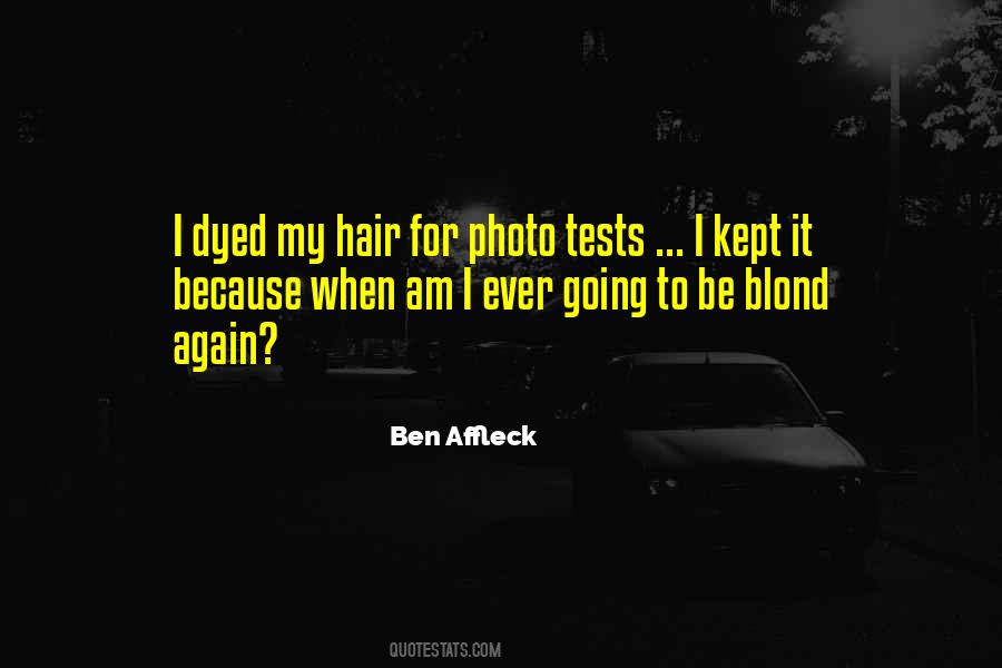 Quotes About Blond #1110290