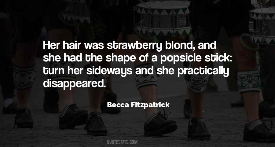 Quotes About Blond #1342669