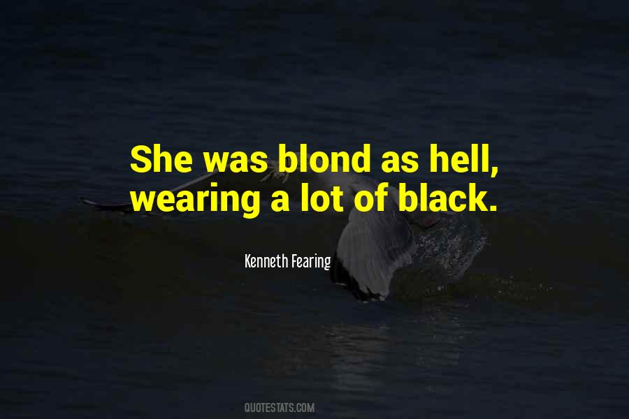 Quotes About Blond #1737858
