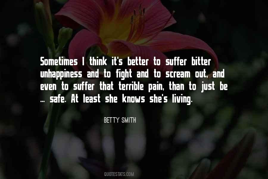 Pain And Suffer Quotes #1479715