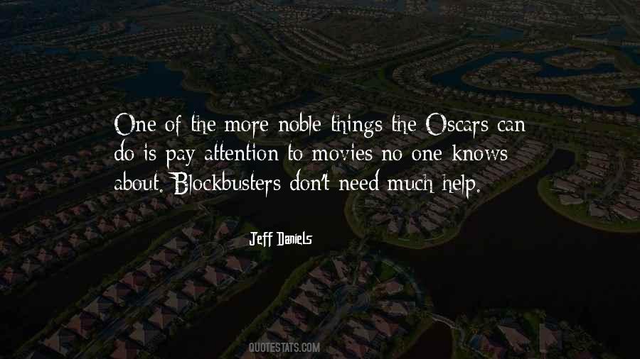 Quotes About Blockbusters #1406279