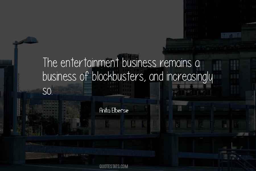 Quotes About Blockbusters #193489