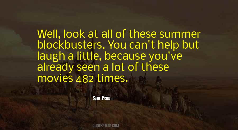 Quotes About Blockbusters #327682