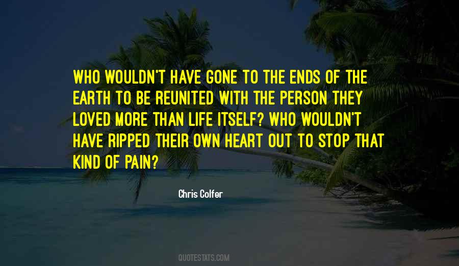 Pain Ends Quotes #1464961