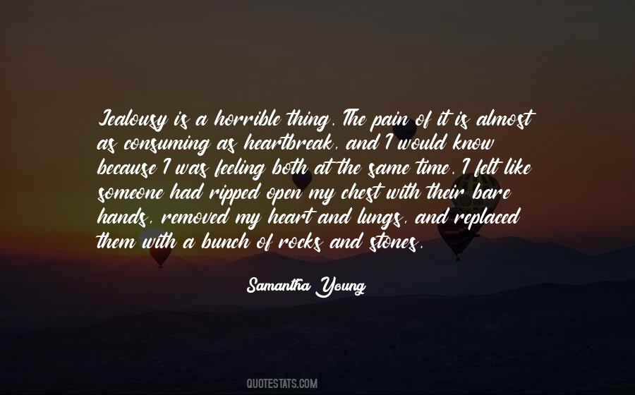 Pain Felt Quotes #256128