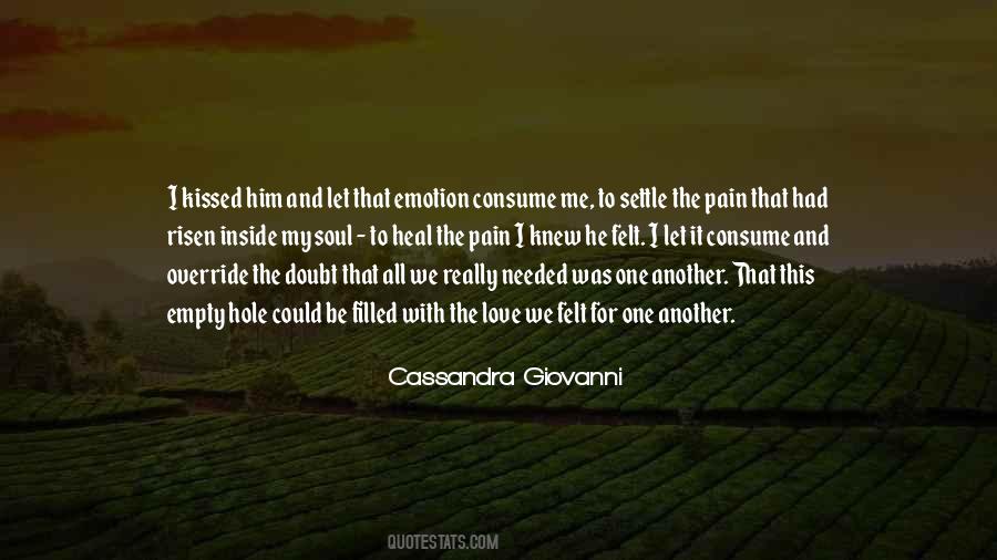 Pain Filled Quotes #1845073