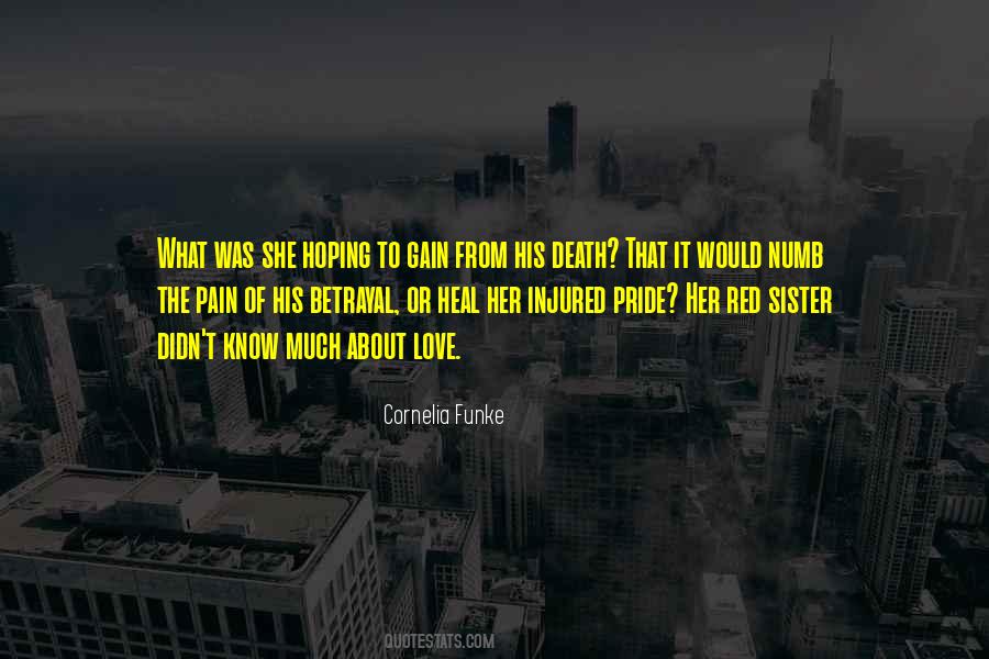 Pain From Death Quotes #1041631