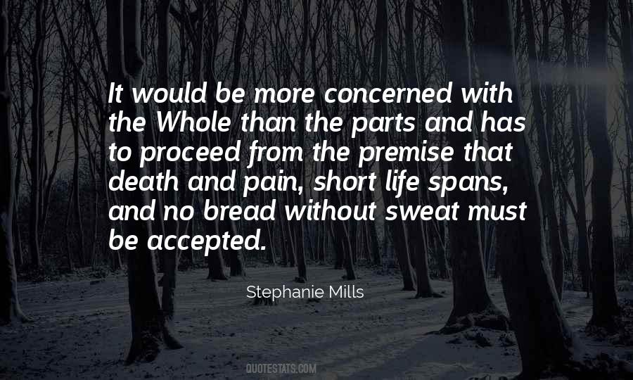 Pain From Death Quotes #1568316