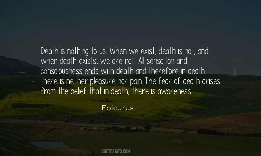 Pain From Death Quotes #490740