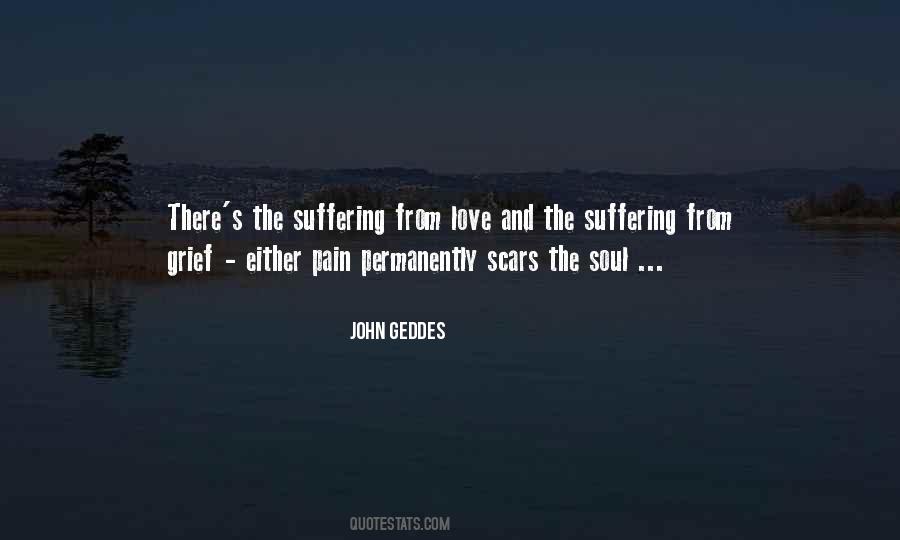 Pain From Love Quotes #11635