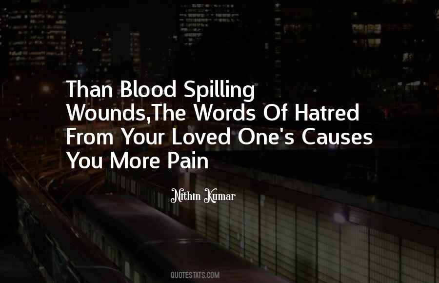 Pain From Love Quotes #686317