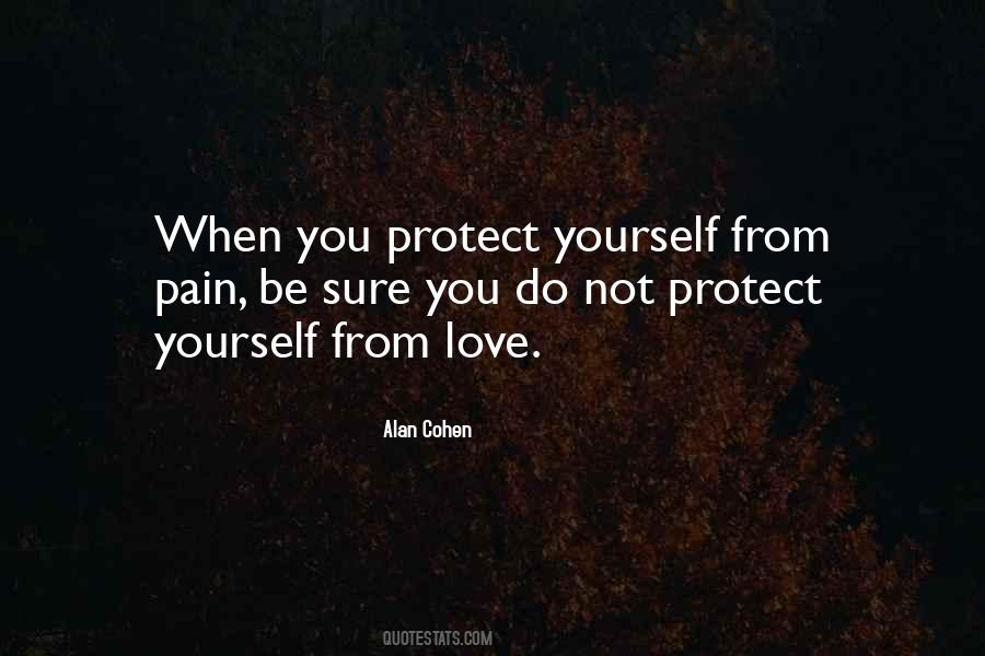 Pain From Love Quotes #699095
