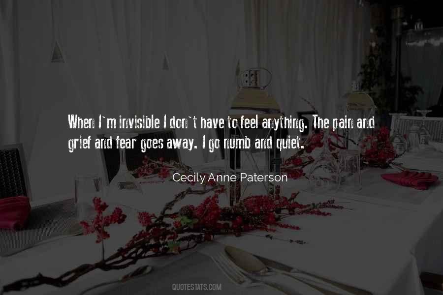 Pain Goes Away Quotes #18630
