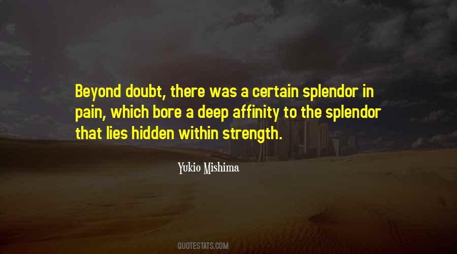 Pain Hidden Quotes #1473611