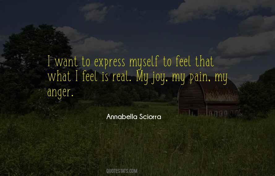 Pain I Feel Quotes #149495