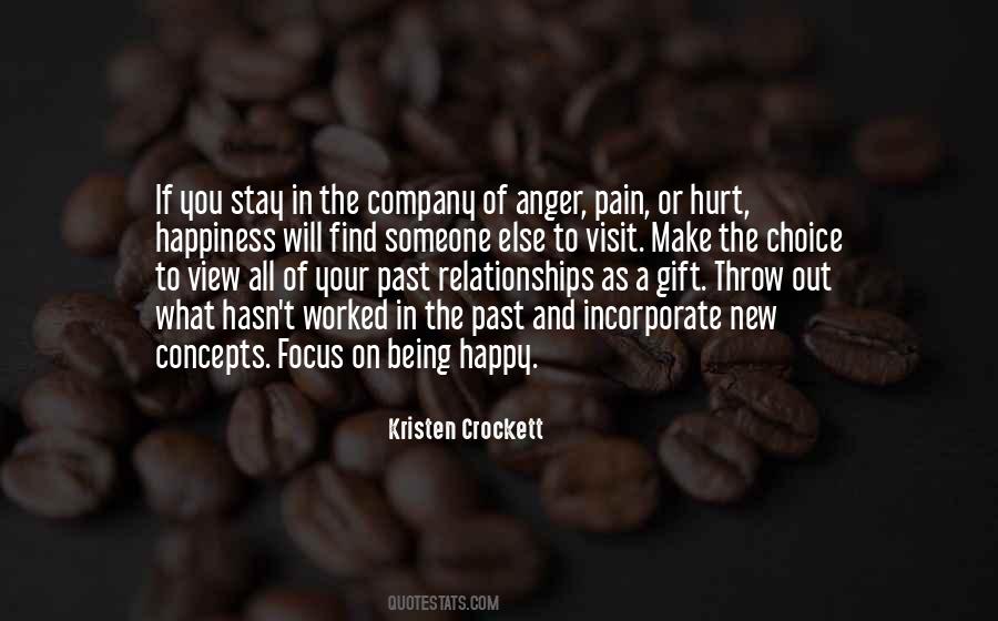 Pain In The Past Quotes #1200196