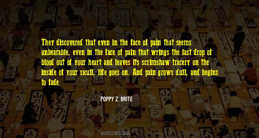 Pain In Your Heart Quotes #229357
