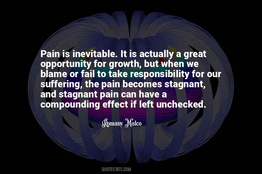 Pain Is Inevitable Quotes #45957