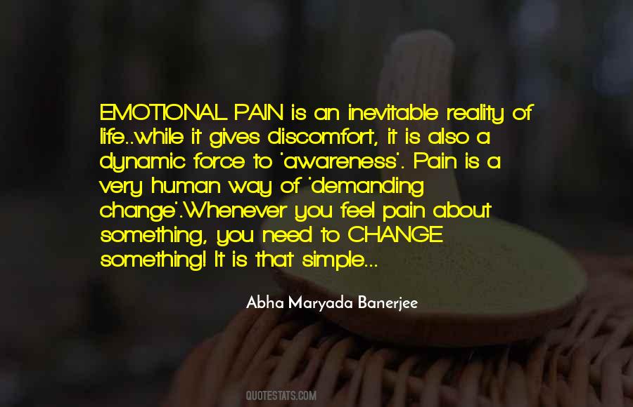 Pain Is Inevitable Quotes #513732