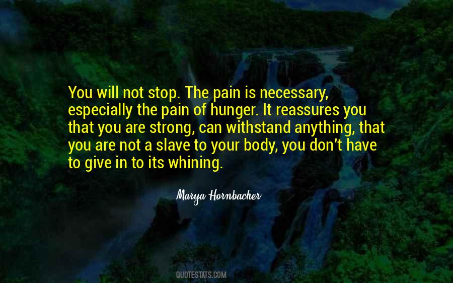 Pain Is Necessary Quotes #672060