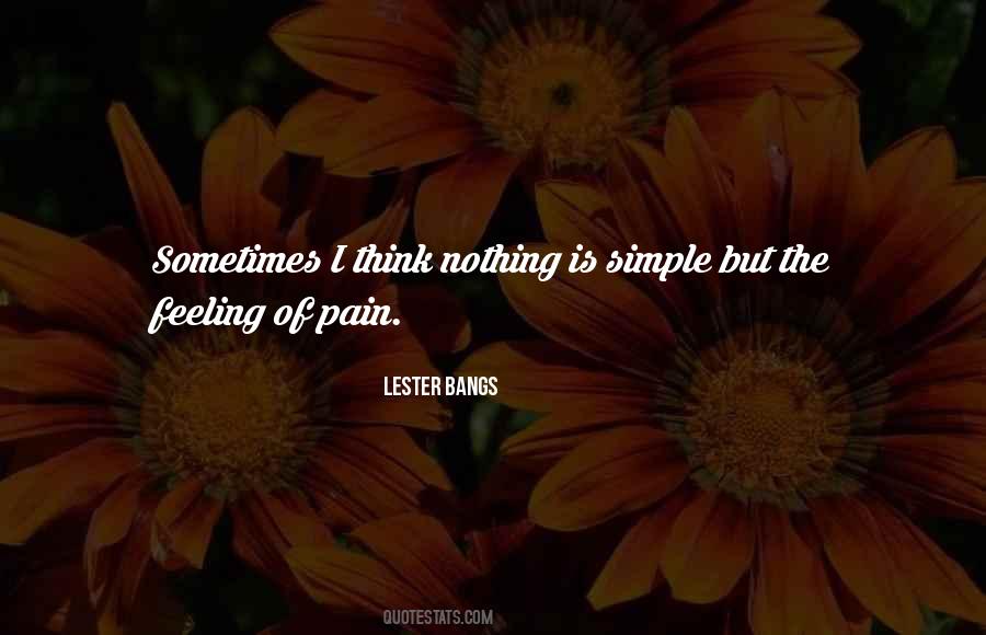 Pain Is Nothing Quotes #78248