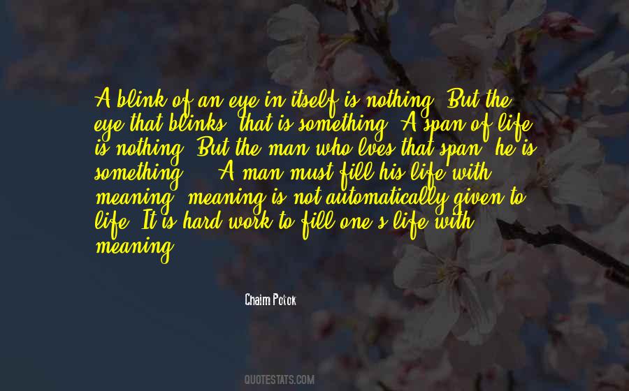 Quotes About Blink Of An Eye #34040