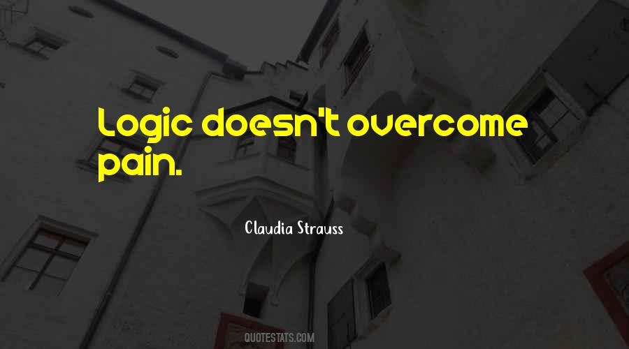 Pain Overcome Quotes #1444558