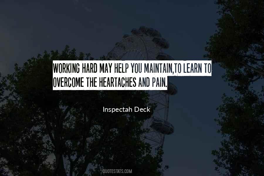 Pain Overcome Quotes #1465737