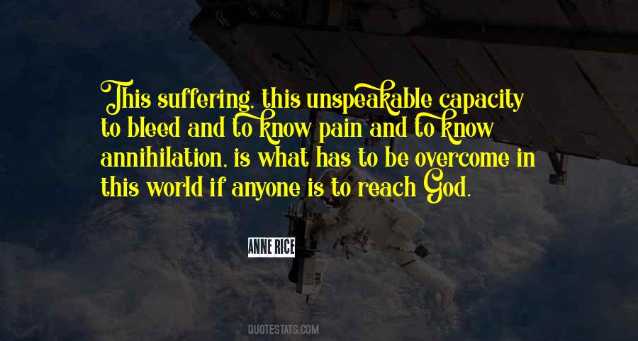 Pain Overcome Quotes #1837614