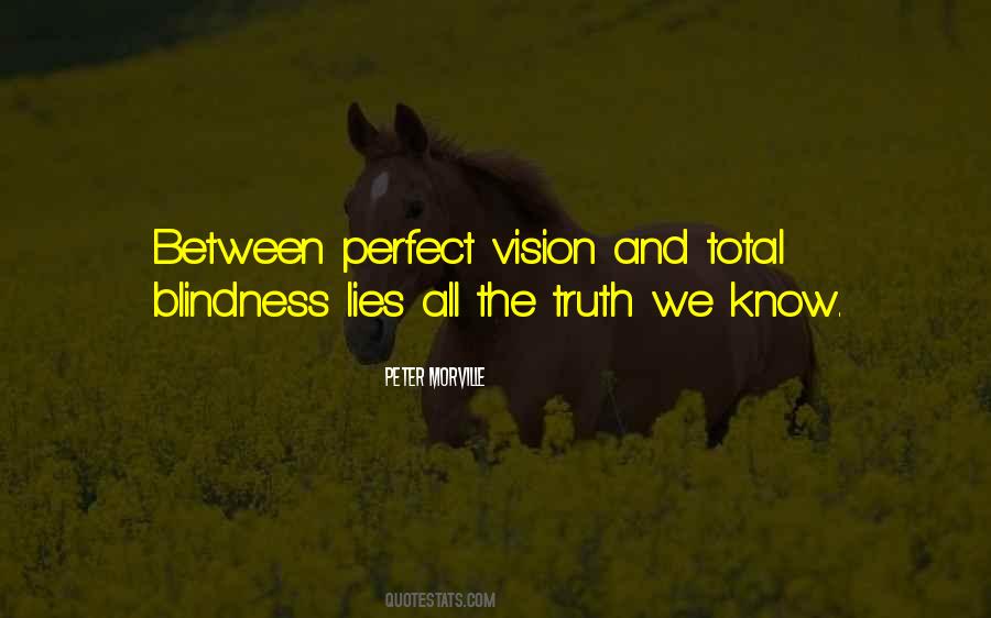 Quotes About Blindness To Truth #1022650