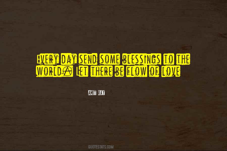 Quotes About Blessings Of Love #1100539