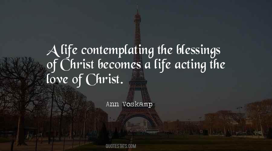 Quotes About Blessings Of Love #1277396