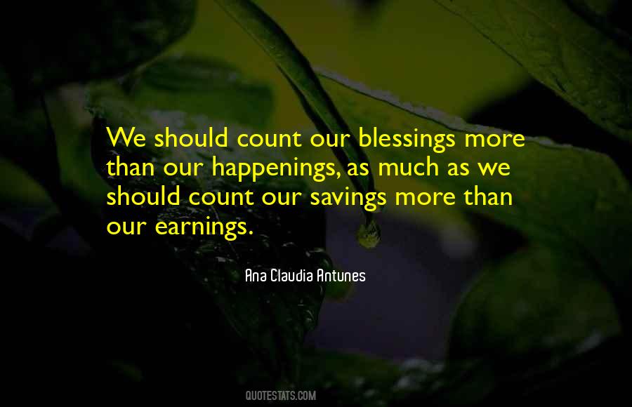 Quotes About Blessings In Life #1060845