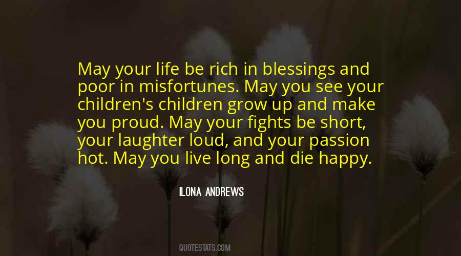 Quotes About Blessings In Life #258735