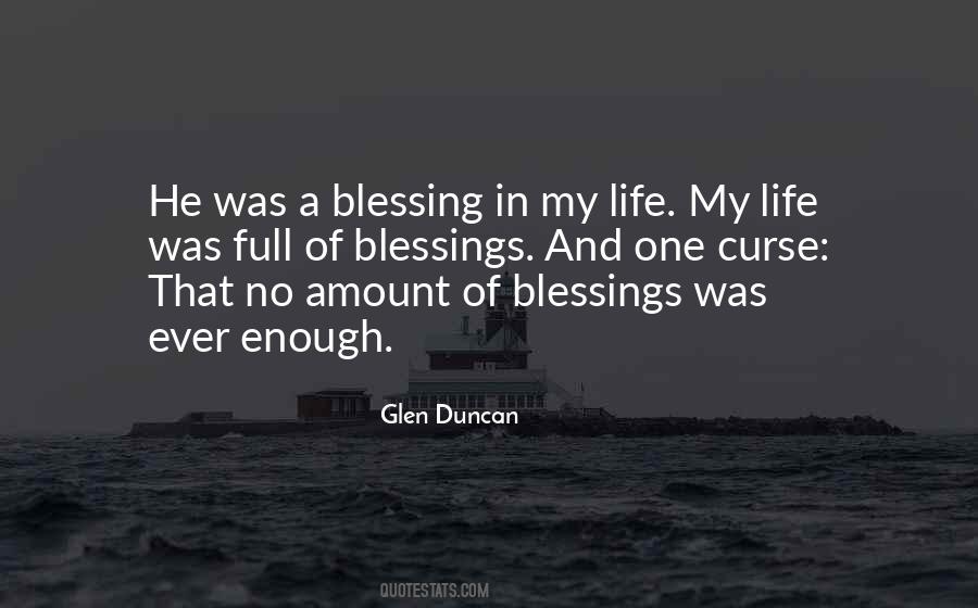 Quotes About Blessings In Life #766926