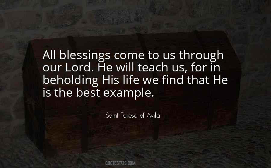 Quotes About Blessings In Life #79132